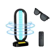 UV Light Sanitizer 4-Speed Timed and Remote Control UVC Home Disinfection Device