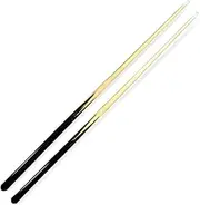 ISPIRITO Pool Cues 1-Piece 36" Shorty Cues Children's Cues Kids Billiard House Cue Stick Hardwood 13mm Glue-on Tips, Set of 2 / Set of 4