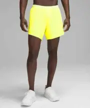 LULULEMON Fast N Fre Lined Short 6" Highlight Yellow L,XL,XXL NWT