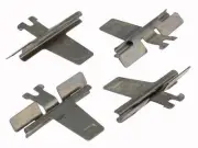 Carlson 13085 Disc Brake Hardware Kit, Front