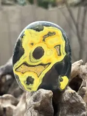 Bumblebee Jasper Freeform Pebble AAA+ : Inspiration 150g 121