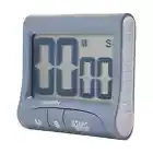 Magnetic LCD Digital Kitchen Timer Count Down Egg Cooking Alarm + Clock