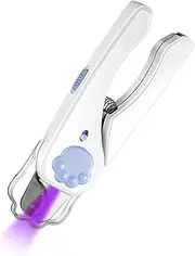 Pet Nail Clippers, Multifunctional Dog Nail Clippers with LED Light | Portable Grooming Scissors Suitable for Small Medium Large Puppies Kittens Pets