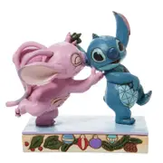 Disney Traditions Angel and Stitch Mistletoe From Lilo and Stitch