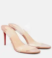 [Christian Louboutin] Christian Louboutin Just Nothing 85 TPU sandals AU 5 neutrals