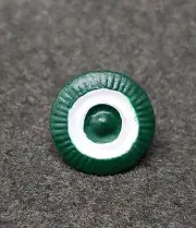WWI German NCO Cockade painted in Herzogtum Sachsen (Saxony) state Colors