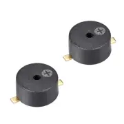 2 Pcs DC 5V Passive Electronic Buzzer Alarm Beeper Intermittent sound Patch type