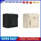 4L/6 Cans Mini Fridge Travel Case Shockproof Storage Bag for Skincare(Black)