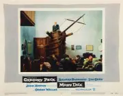 Moby Dick Lobby Card Orson Welles 1956 Old Film Movie Photo