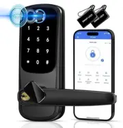Smart Door Handle Lock, Upgraded Keypad Door Lock with Handle, Keyless Entry NEW