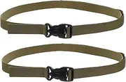 HOMSFOU 2 Pcs Sturdy Luggage Strap with Durable Buckles for Camping and Travel Bundling Belt for Luggage Sleeping Bags and Picnic Mats Compact and Convenient Storage