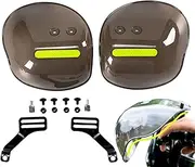 Wezalget Motorcycle Handguard | Motorcycle Wind Cold Protector Hand Guard Portable Motorcycle Grip Guard Shield Motorcycle Hand Protector Equipment - for Motorcycles Scooters Tricycles