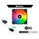 海盜船 Corsair iCUE SP120 RGB PRO 12公分風扇 單顆工業包 黑 一年保 5V ARGB幻彩