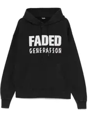 [44 LABEL GROUP] Faded Gen hoodie M Black