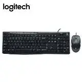 在飛比找遠傳friDay購物精選優惠-【Logitech 羅技 】MK200 媒體滑鼠鍵盤組 US