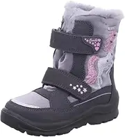 Lurchi 63L1073004 Snow Boots, Steel, 34 EU Wide, steel, 34 EU Weit