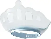 Toddler Shower Hat | Kids Shampoo Bath Shower Cap,Crown Shape Shampoo Shield, Eye and Ear Protection Accessories for Children Girls Family Friends