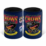 Adelaide Crows AFL Retro Design Beer Can Bottle Cooler Stubby Holder Cosy