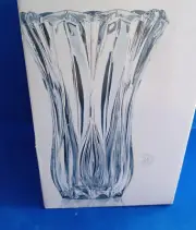 Mikasa Celebrations by Mikasa Blossom Lead Crystal Vase 12 in France NIB HEAVY