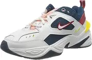 [Nike] Women's M2k Tekno Track & Field Shoes, Multicolour (Blue Force/Summit White/Chrome Yellow 402)