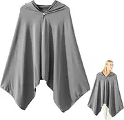 [Novent] Sun Cloak, Portable Quick Dry Hooded Cloak, Sunscreen Clothing for Mountaineering Outdoor Sports, Cooling Shawl for Women and Men
