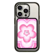 Snappy Cardholder Stand Cardholder Stand MagSafe Compatible Y2K PINK FLOWER PATTERN