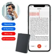 Mini Voice Recorder MP3 Player APP Recording Language Translation Blutooth 5.0