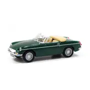 Triple 9 1:43 Scale MG B Convertible Limited 1964 Diecast Model Car Green