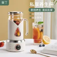 在飛比找樂天市場購物網優惠-果丁養生杯mini小型便攜式多功能電熱燒水杯自動電燉辦公室養