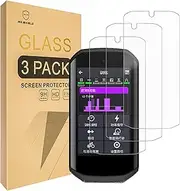Mr.Shield Screen Protector compatible with Garmin Edge 1050 [Tempered Glass] [3-PACK] [Japan Glass with 9H Hardness]