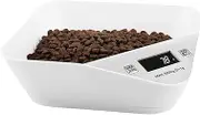 Food Weighing Scale - Electronic Pet Food Scale,Portable Pet Food Dispenser, Light Weight Digital Kitchen Baking Scales for Small Animals Accurate Digital pet sFor Small Dogs and Cats Kitchen Food