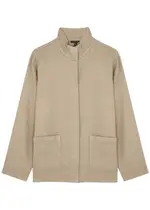 Eileen Fisher Linen-blend Jacket - Beige - M (UK 14-16 / L) M (UK 14-16 / L)