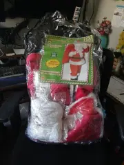 Santa Suit Rubie’s Regal Deluxe Plush Santa Clause 12 Piece Costume New/used