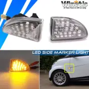 For 2007-2015 Smart Fortwo W451 Full-LED Side Marker Lights Signal Lamp Housing (for: Smart)