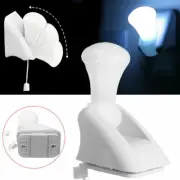 Portable Pull Cord LED Bulb Cabinet Closet Lamp Night Light Battery Operated x5