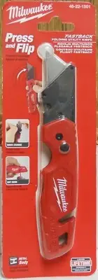 Milwaukee 48-22-1501 Fastback Press & Flip Folding Utility Knife