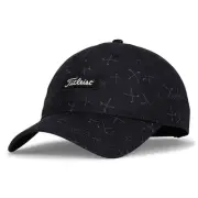 NEW Titleist Charleston Prints Black/White Adjustable Golf Hat OSFM (Closeout)