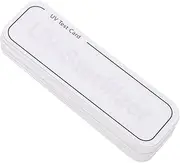 GLEAVI 20pcs UV Intensity Card Lazy Spa Test Strips UV Test Strips UV Lens Tester UV Detection Cards Pond Test Kit Hard Water Test Kit Testing Indicator Cards Monitors Pool Paper