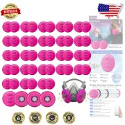 High-Quality 2097 Respirator Filters Compatible with 6000-7000 Series - 50 Pack