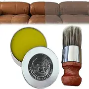 Furniture Salve and Brush, Furniture Salve for Leather Wood, Leather,Furniture Salve Brush, Furniture Salve for Wood