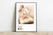 [Namly Design] Poster - Globe and Books