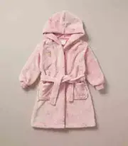SALE! Bingo Pink Fleece Warm Thick Fluffy Bath Robe Brand New With Tags Bluey