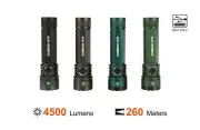 Acebeam E75 High-Performance 4500 Lumen Flashlight USB-C Rechargeable 21700 Batt