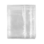 Clear Vinyl Tarp 9.8 x 13.1 ft Clear Vinyl Patio Enclosure with Grommets