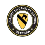 1st Cavalry Division Veteran Sticker