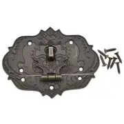 Jewelry Box Hasp Vintage Decorative for Lock Furniture Hardware