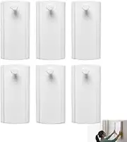 6 Picture Hangers,Large Universal Frame Hanger Damage Free Hanging Frame Hangers, No Nails Picture Hooks for Bathroom Kitchen Home Door Closet