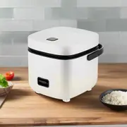 Danoz Direct - 1.2L Portable Electric Rice Cooker Mini Small 3 Cups For 1-2 Person Kitchen Home - Inc. Delivery