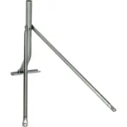 HILLS FB607042A 65Cm Satellite Tin Roof Mount Foxtel Approved Suits Up To 65Cm