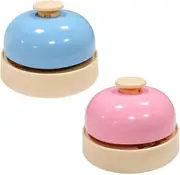 Counter Bell 2 Pieces Table Bell Service Bell Counter Bell Table Bell Kitchen Bell Service Bell Pet Training Bell Reception Bell